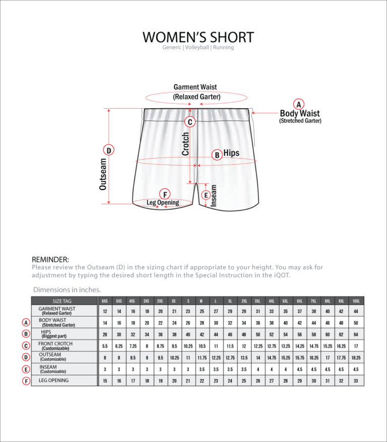 Shorts Size Guide & How To Measure Your Size – Original Genes